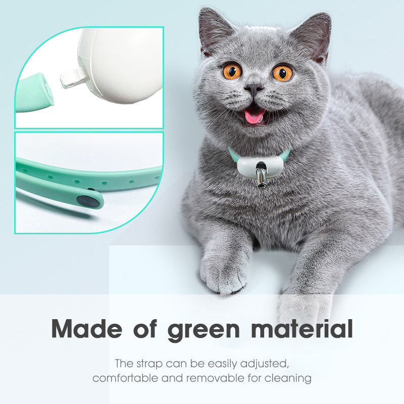 Smart Automatic Cat Laser Collar – USB Rechargeable Interactive Toy for Kitten Play & Training