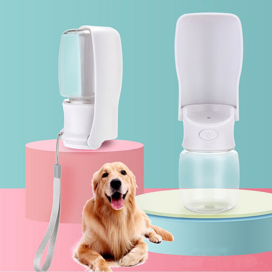 Portable Dog Water Bottle – Foldable Pet Hydration Dispenser for Travel & Outdoor Adventures