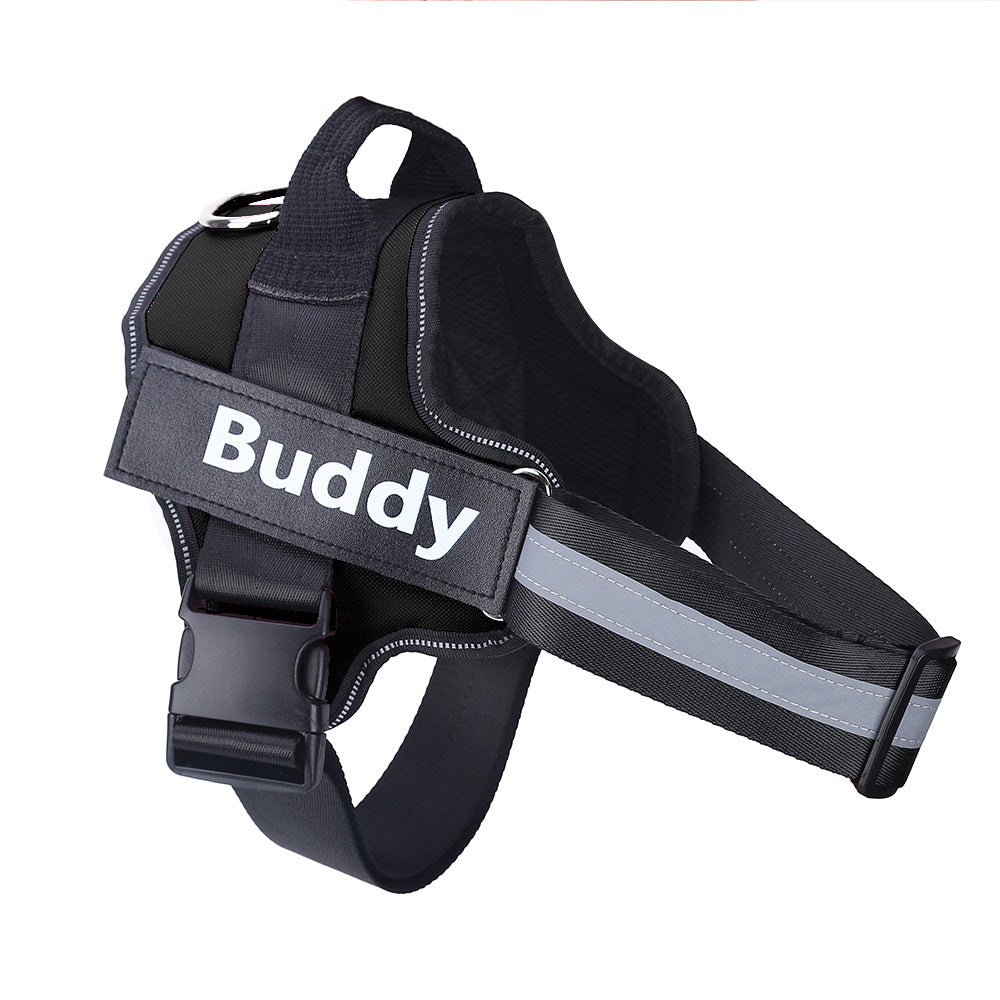 Personalized No-Pull Dog Harness – Reflective, Breathable & Adjustable Vest for Small & Large Dogs