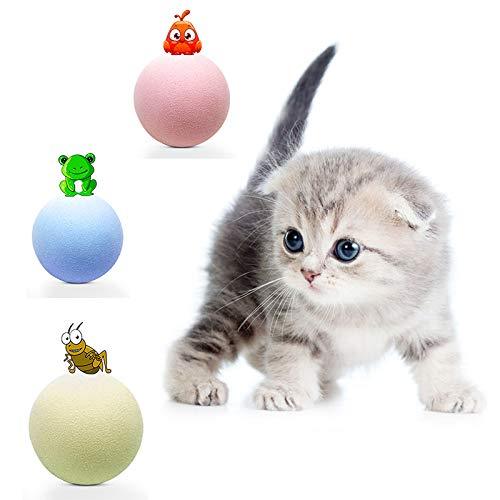 Smart Touch Gravity Ball – Interactive Squeaky Toy for Indoor Cats & Pet Training