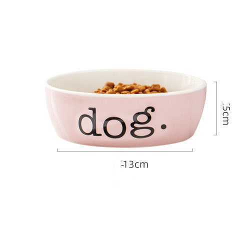 Ceramic Pet Bowl – Durable & Stylish Food & Water Dish for Cats & Dogs