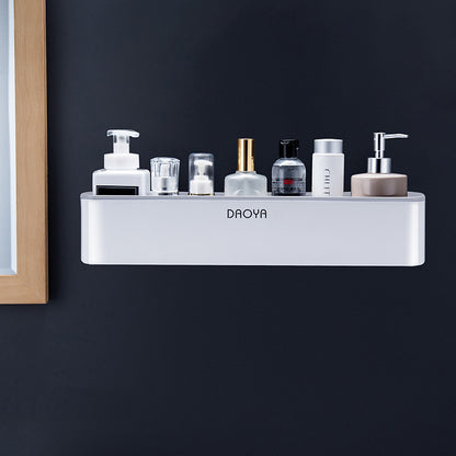 Wall-Mounted Bathroom Shelf – Space-Saving Storage Rack for Toiletries & Essentials