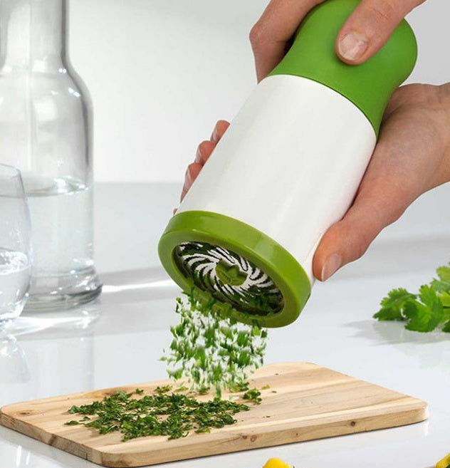 Herb Grinder & Spice Mill – Parsley Shredder & Chopper for Fresh Herbs