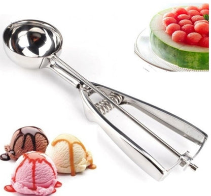 Stainless Steel Ice Cream Spoon – Durable & Stylish Dessert Spoon for Frozen Treats