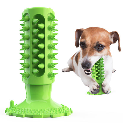 Dog Teeth Cleaning Toy – Suction Cup Molar Stick for Chewing & Dental Health