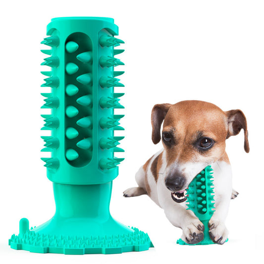 Dog Teeth Cleaning Toy – Suction Cup Molar Stick for Chewing & Dental Health