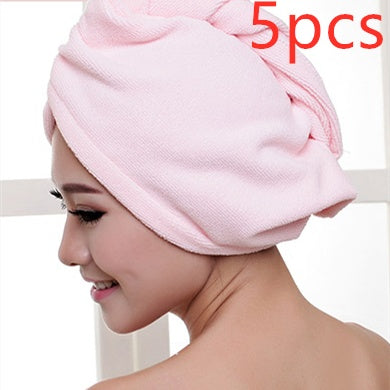 Women's Absorbent Hair Drying Cap – Quick-Dry Microfiber Towel for Wet Hair