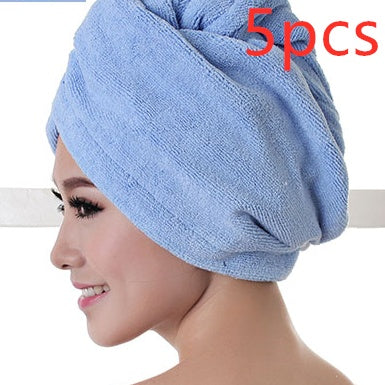 Women's Absorbent Hair Drying Cap – Quick-Dry Microfiber Towel for Wet Hair