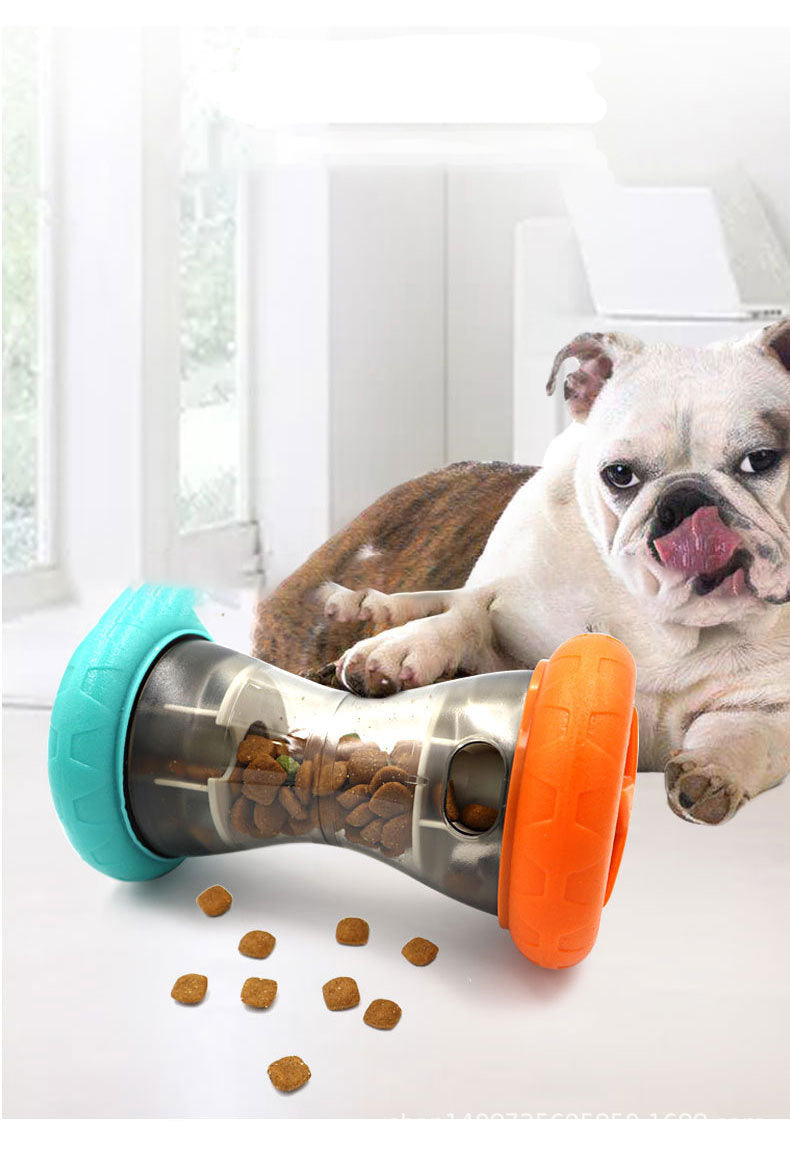 Interactive Pet Food Dispenser Toy – Bite-Resistant Slow Feeder Ball for Dogs & Cats