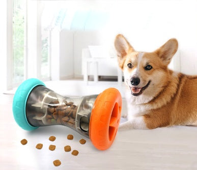 Interactive Pet Food Dispenser Toy – Bite-Resistant Slow Feeder Ball for Dogs & Cats