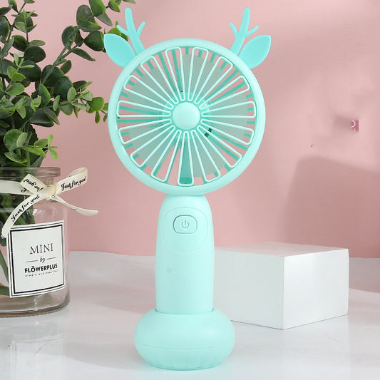 Portable USB Mini Fan – Handheld Rechargeable Electric Fan for Personal Cooling