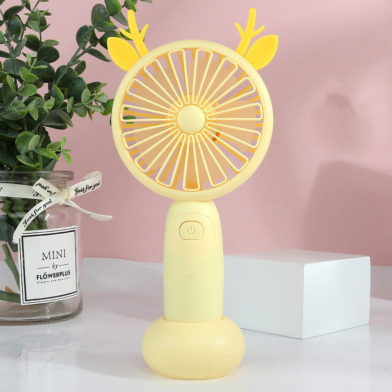 Portable USB Mini Fan – Handheld Rechargeable Electric Fan for Personal Cooling