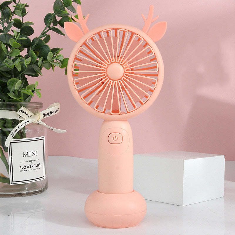 Portable USB Mini Fan – Handheld Rechargeable Electric Fan for Personal Cooling