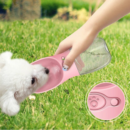 Portable Pet Water Bottle – Leak-Proof Outdoor Travel Cup for Dogs & Cats