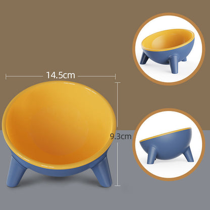 Elevated Pet Feeding Bowl with Stand – Stylish Nordic Design for Cats, Dogs & Rabbits