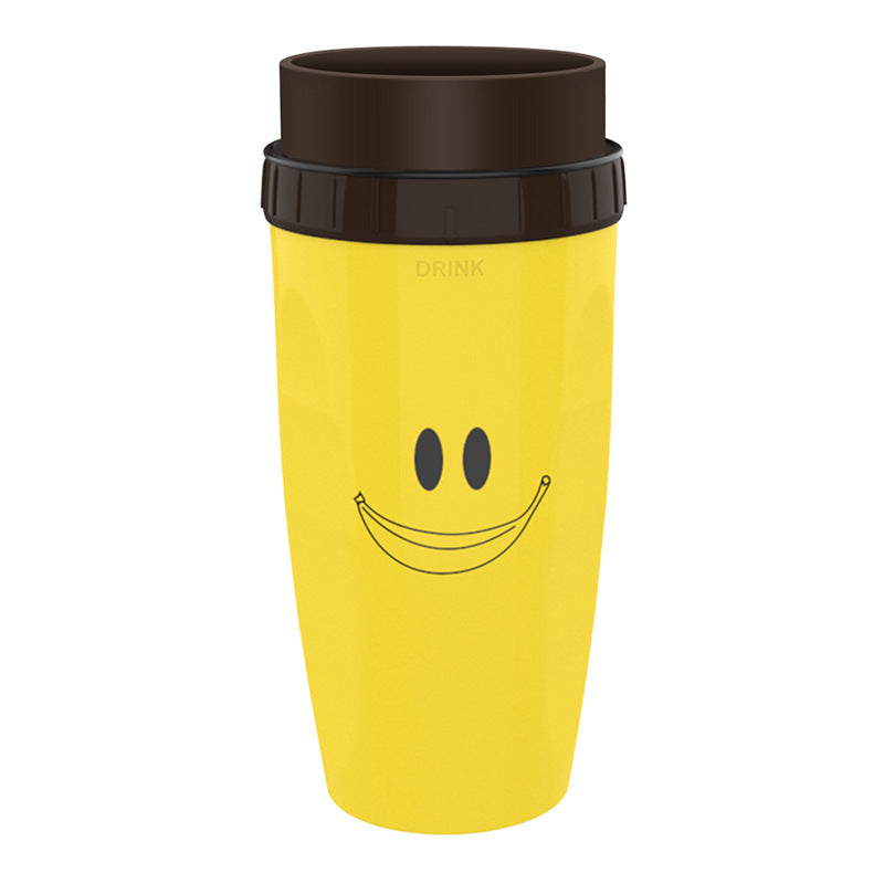 Portable Double-Insulated Twist Cup – Travel Tumbler with Straw for Kids & Adults