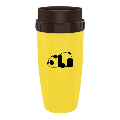 Portable Double-Insulated Twist Cup – Travel Tumbler with Straw for Kids & Adults