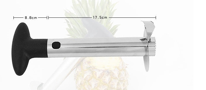 Stainless Steel Pineapple Corer & Slicer –  Easy to Use Fruit Peeler & Cutter for Perfect Slices