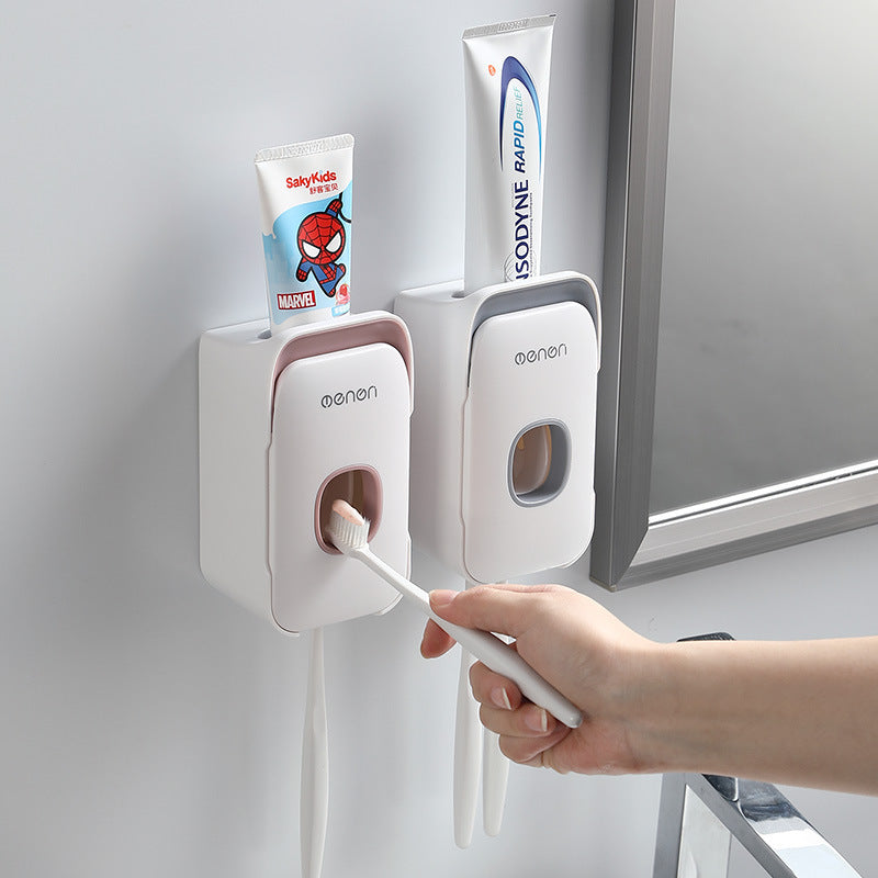 Automatic Toothpaste Dispenser – Hands-Free Wall-Mounted Bathroom Accessory