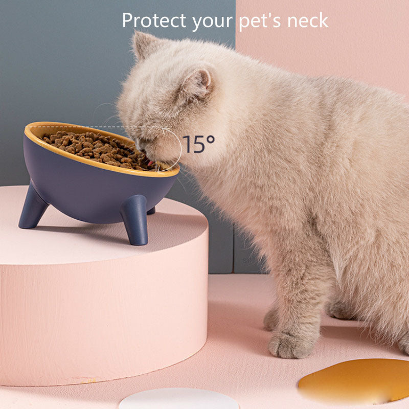 Elevated Pet Feeding Bowl with Stand – Stylish Nordic Design for Cats, Dogs & Rabbits