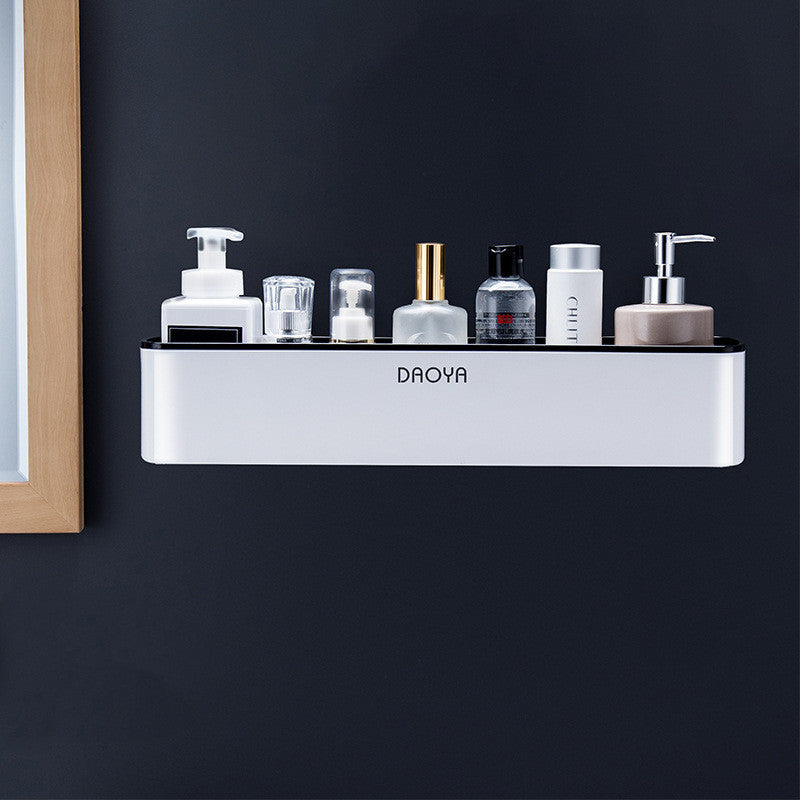 Wall-Mounted Bathroom Shelf – Space-Saving Storage Rack for Toiletries & Essentials