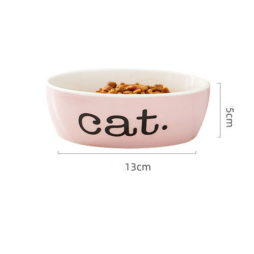 Ceramic Pet Bowl – Durable & Stylish Food & Water Dish for Cats & Dogs