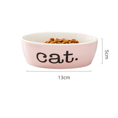 Ceramic Pet Bowl – Durable & Stylish Food & Water Dish for Cats & Dogs