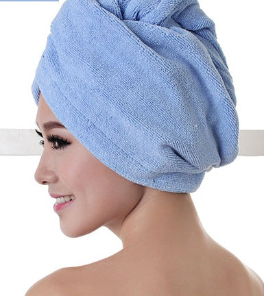 Women's Absorbent Hair Drying Cap – Quick-Dry Microfiber Towel for Wet Hair