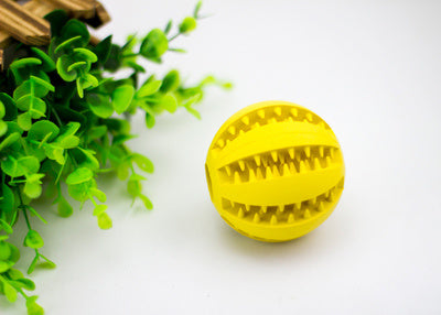 Rubber Mint Scented Treat Ball – Built-in Food Storage for Interactive Dog Chewing