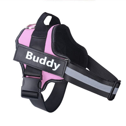 Personalized No-Pull Dog Harness – Reflective, Breathable & Adjustable Vest for Small & Large Dogs