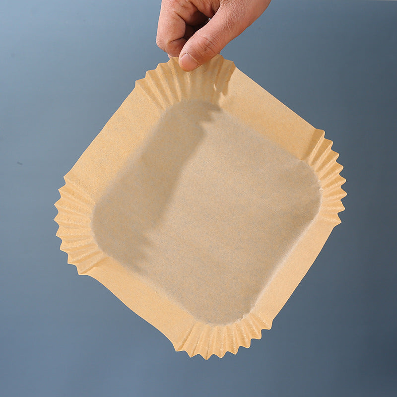 Non-Stick Air Fryer Disposable Paper Liners – Oil-Resistant Parchment Paper for Baking & Cooking