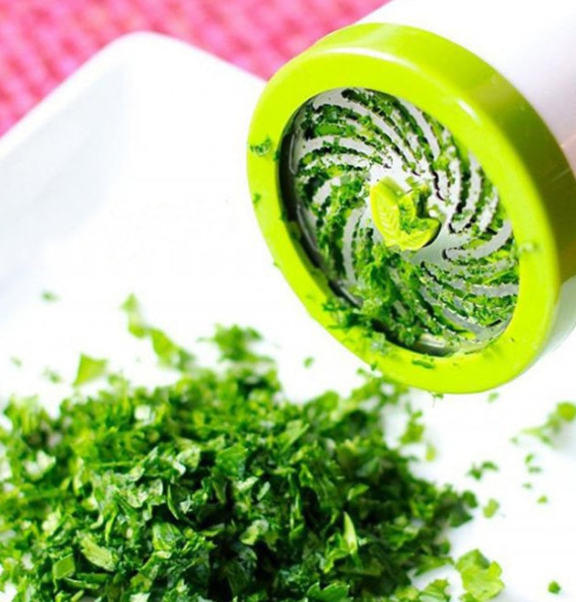 Herb Grinder & Spice Mill – Parsley Shredder & Chopper for Fresh Herbs