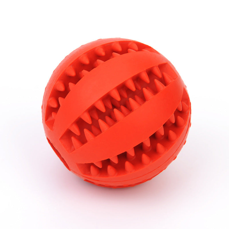 Rubber Mint Scented Treat Ball – Built-in Food Storage for Interactive Dog Chewing