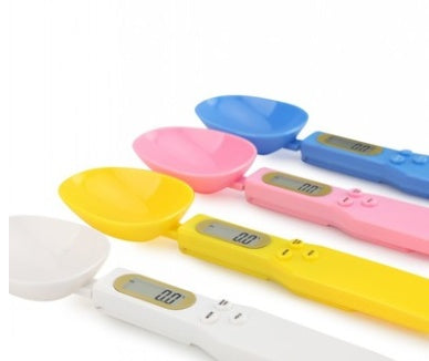 Digital Measuring Spoon Scale – LCD Display Kitchen Weighing Tool for Precise Cooking & Baking