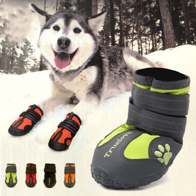 Non-Slip Big Dog Shoes – Durable & Protective Pet Footwear for All Seasons