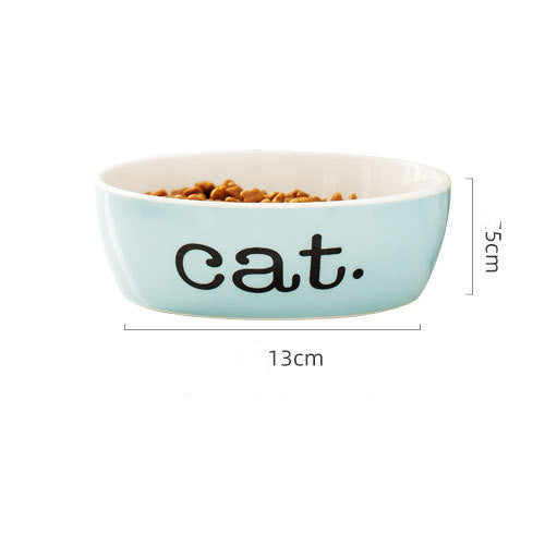 Ceramic Pet Bowl – Durable & Stylish Food & Water Dish for Cats & Dogs