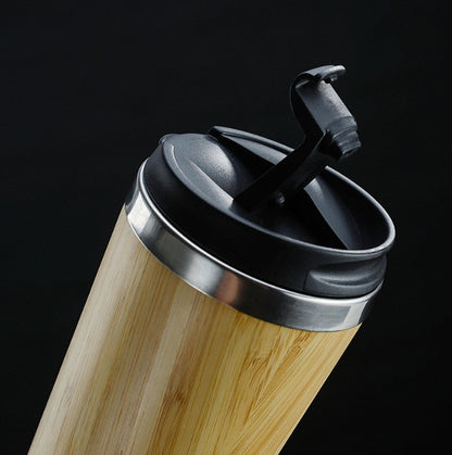 Eco-Friendly Bamboo Coffee Cup – Reusable & Sustainable Travel Mug