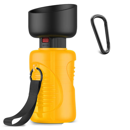 Portable Dog Water Bottle – Foldable Pet Travel Dispenser for Outdoor Adventures