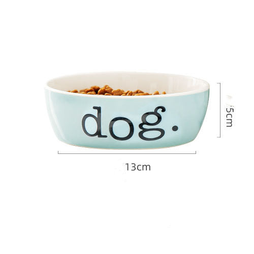 Ceramic Pet Bowl – Durable & Stylish Food & Water Dish for Cats & Dogs