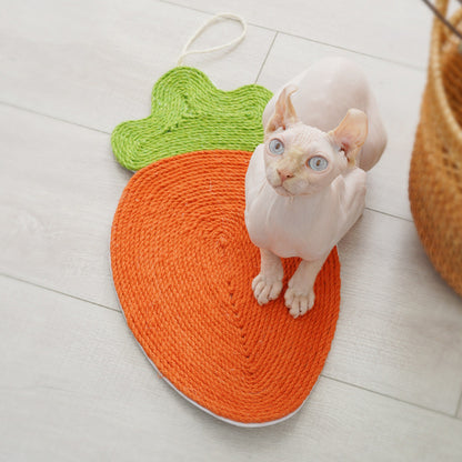 Watermelon Cat Mat – Sisal Cat Scratching Board & Linen Daily Essentials for Cats