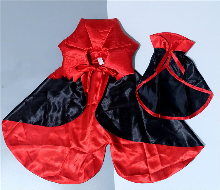 Halloween Pet Vampire Cape – Spooky & Stylish Costume for Dogs & Cats