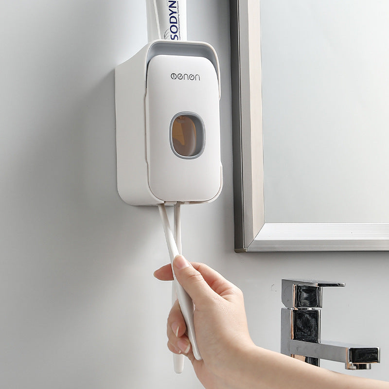 Automatic Toothpaste Dispenser – Hands-Free Wall-Mounted Bathroom Accessory