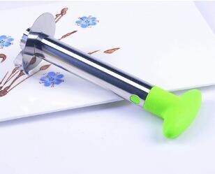 Stainless Steel Pineapple Corer & Slicer –  Easy to Use Fruit Peeler & Cutter for Perfect Slices