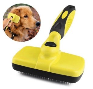 Benepaw Premium Pet Grooming Brush – Waterproof & Comfortable Deshedding Tool for Dogs & Cats