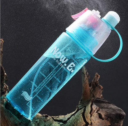 Portable Sports Mist Spray Bottle – Outdoor Cooling & Hydration Water Cup