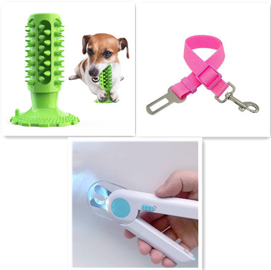 Dog Teeth Cleaning Toy – Suction Cup Molar Stick for Chewing & Dental Health