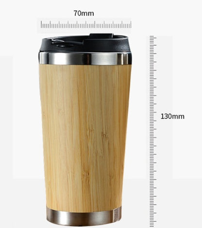 Eco-Friendly Bamboo Coffee Cup – Reusable & Sustainable Travel Mug