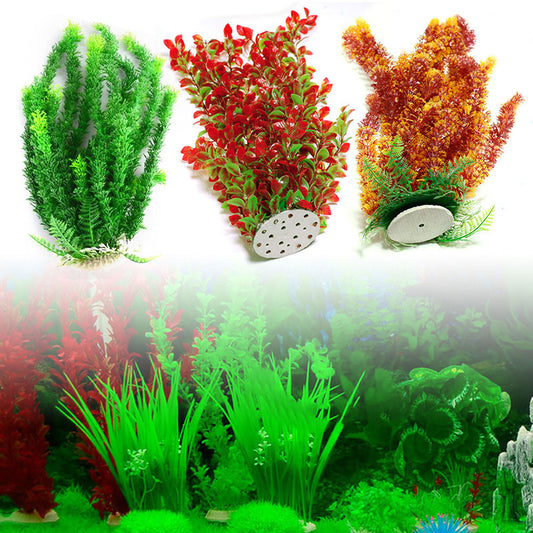 Artificial Aquarium Plants – Realistic Fish Tank Ornaments for Natural Aquascaping