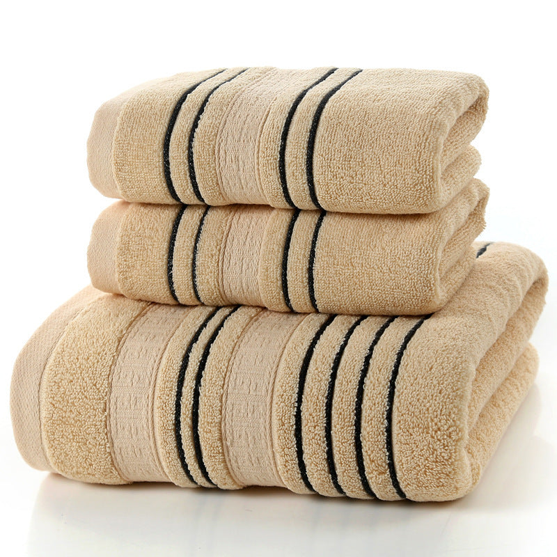 100% Pure Cotton Bath Towel – Soft & Absorbent Household Towel