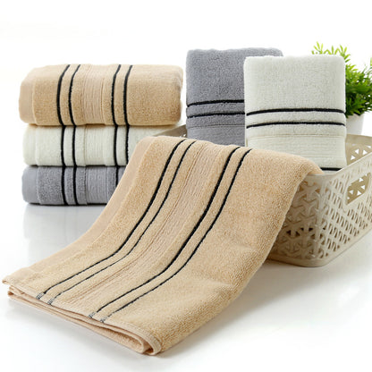 100% Pure Cotton Bath Towel – Soft & Absorbent Household Towel